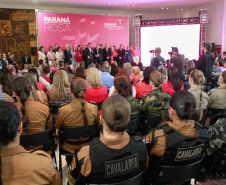 Lançamento Paraná Rosa.Foto: Valdelino Pontes