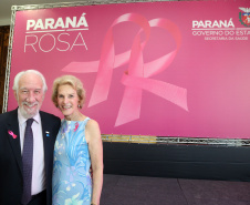 Governador Carlos Massa Ratinho Junior lança Projeto Parana Rosa.Foto Gilson Abreu/ANP