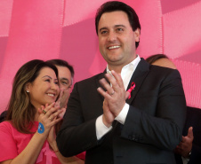 Governador Carlos Massa Ratinho Junior lança Projeto Parana Rosa.Foto Gilson Abreu/ANP
