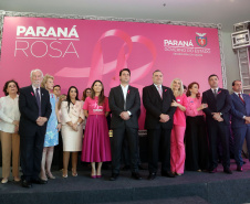 Governador Carlos Massa Ratinho Junior lança Projeto Parana Rosa.Foto Gilson Abreu/ANP