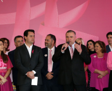 Governador Carlos Massa Ratinho Junior lança Projeto Parana Rosa.Foto Gilson Abreu/ANP