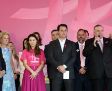Governador Carlos Massa Ratinho Junior lança Projeto Parana Rosa.Foto Gilson Abreu/ANP