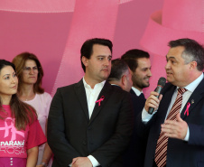 Governador Carlos Massa Ratinho Junior lança Projeto Parana Rosa.Foto Gilson Abreu/ANP