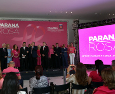Governador Carlos Massa Ratinho Junior lança Projeto Parana Rosa.Foto Gilson Abreu/ANP