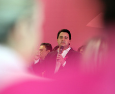 Governador Carlos Massa Ratinho Junior lança Projeto Parana Rosa.Foto Gilson Abreu/ANP