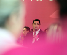 Governador Carlos Massa Ratinho Junior lança Projeto Parana Rosa.Foto Gilson Abreu/ANP