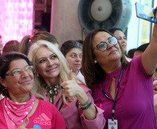 Governador Carlos Massa Ratinho Junior lança Projeto Parana Rosa.Foto Gilson Abreu/ANP