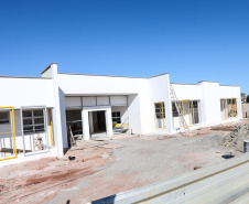 Obras  em Creche no Jardim Paulista em Campina Grande do Sul. 30/09/2019  -  Foto: Geraldo Bubniak/AEN
