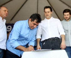Governador Carlos Massa Ratinho Junior em Londrina. Londrina,03/10/2019 Foto:Jaelson Lucas / AEN