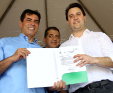 Governador Carlos Massa Ratinho Junior em Londrina. Londrina,03/10/2019 Foto:Jaelson Lucas / AEN