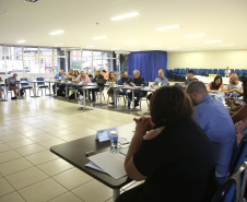 O secretário da Comunicação Social e da Cultura, Hudson José, lançou em Londrina, nesta quinta-feira (03), o terceiro edital do Programa Estadual de Fomento e Incentivo à Cultura (Profice). Foto: Jaelson Lucas/AEN