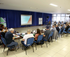 O secretário da Comunicação Social e da Cultura, Hudson José, lançou em Londrina, nesta quinta-feira (03), o terceiro edital do Programa Estadual de Fomento e Incentivo à Cultura (Profice). Foto: Jaelson Lucas/AEN