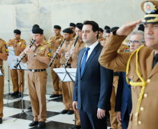 Governador Carlos Massa Ratinho Junior recebe os Ministros da Cultura do BRICS. 