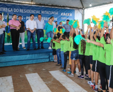 O governador Carlos Massa Ratinho Junior entrega nesta sexta-feira (11)  moradias populares em  Prado Ferreira.  As moradias fazem parte de um projeto integrado do Governo do Estado com o Governo Federal e o município. Foto: Gilson Abreu/AEN