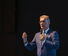 O governador Carlos Massa Ratinho Junior lança nesta quarta-feira (09) evento Governo 5.0 - Inovação a Serviço da População, Como Fazer Diferente,Como Pensar Diferente, no Teatro Guaira em Curitiba.  14/10/2019 - Foto: Geraldo Bubniak/AEN