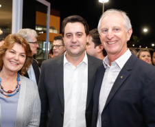 O governador Carlos Massa Ratinho Junior participou nesta quarta-feira (16) da inauguração do centro de treinamento e desenvolvimento de novos produtos para os segmentos de panificação e cervejaria Akademie Ireks & Agrária, em Guarapuava, no Centro-Sul do Estado. O centro é uma parceria entre a Ireks do Brasil (empresa de origem alemã) e a Cooperativa Agrária e foi idealizado para que os clientes dessas marcas possam testar e aprimorar seus produtos antes de lançá-los no mercado.