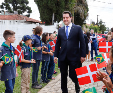 Foi inaugurada nesta terça-feira (22) a sede do Instituto Princesa Benedikte em Curitiba, primeiro projeto social dinamarquês no Brasil, que vai abrigar crianças que foram retiradas da guarda dos pais, vítimas de abandono ou violência. O governador Carlos Massa Ratinho Junior participou evento, que contou com a presença da princesa Benedikte da Dinamarca, patrona da entidade.