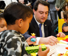 Foi inaugurada nesta terça-feira (22) a sede do Instituto Princesa Benedikte em Curitiba, primeiro projeto social dinamarquês no Brasil, que vai abrigar crianças que foram retiradas da guarda dos pais, vítimas de abandono ou violência. O governador Carlos Massa Ratinho Junior participou evento, que contou com a presença da princesa Benedikte da Dinamarca, patrona da entidade.