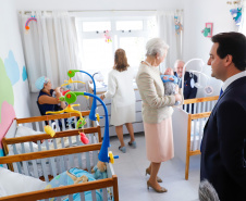 Foi inaugurada nesta terça-feira (22) a sede do Instituto Princesa Benedikte em Curitiba, primeiro projeto social dinamarquês no Brasil, que vai abrigar crianças que foram retiradas da guarda dos pais, vítimas de abandono ou violência. O governador Carlos Massa Ratinho Junior participou evento, que contou com a presença da princesa Benedikte da Dinamarca, patrona da entidade.