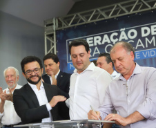 Nesta quinta-feira (24), dentro das atividades da transferência da sede do Governo do Estado para Ponta Grossa, o governador Carlos Massa Ratinho Junior anunciou as primeiras cidades que receberão condomínios para idosos