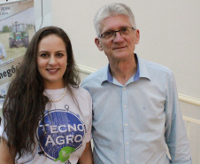 O secretário estadual da Agricultura e do Abastecimento, Norberto Ortigara, apresentou nesta quinta-feira (24), em palestra na 3ª Tecnoagro, na Faculdade de Tecnologia do Vale do Ivaí, (Fatec), em Ivaiporã, as tendências do agronegócio brasileiro e paranaense. O secretário reforçou o papel dos jovens no desenvolvimento de um modelo de agricultura altamente tecnológico.Foto: Divulgação/SEAB