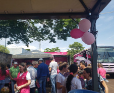 Paraná Rosa já realizou e agendou mais de 7 mil exames que previnem doenças na mulher. Foto: Divulgação/SESA