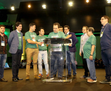 Governador Carlos Massa Ratinho Junior participa em Foz do Iguaçu, do Congresso Empresárial Paranaense. Foz do Iguaçu,25/10/2019 Foto:Jaelson Lucas / AEN