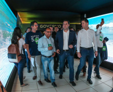 O governador Carlos Massa Ratinho Junior faz a abertura nesta quinta-feira (31),  do encontro de capacitação Governo 5.0 no Hotel Rafain Palace & Convention, em Foz do Iguaçu. Foz do Iguaçu, 17/10/2019 -  Foto: Geraldo Bubniak/AEN