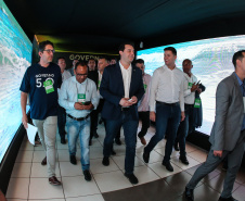 O governador Carlos Massa Ratinho Junior faz a abertura nesta quinta-feira (31),  do encontro de capacitação Governo 5.0 no Hotel Rafain Palace & Convention, em Foz do Iguaçu. Foz do Iguaçu, 17/10/2019 -  Foto: Geraldo Bubniak/AEN