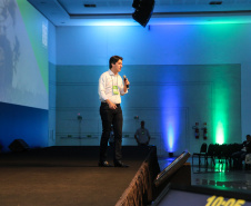 O secretário do Planejamento e Projetos Estruturantes - Valdemar Bernardo Jorge participa nesta sexta-feira (01),  do encontro de capacitação Governo 5.0 no Hotel Rafain Palace & Convention, em Foz do Iguaçu. Foz do Iguaçu, 01/11/2019 -  Foto: Geraldo Bubniak/AEN