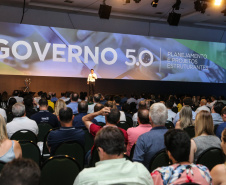 O secretário do Planejamento e Projetos Estruturantes - Valdemar Bernardo Jorge participa nesta sexta-feira (01),  do encontro de capacitação Governo 5.0 no Hotel Rafain Palace & Convention, em Foz do Iguaçu. Foz do Iguaçu, 01/11/2019 -  Foto: Geraldo Bubniak/AEN