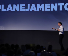 O secretário do Planejamento e Projetos Estruturantes - Valdemar Bernardo Jorge participa nesta sexta-feira (01), do encontro de capacitação Governo 5.0 no Hotel Rafain Palace & Convention, em Foz do Iguaçu. Foz do Iguaçu, 01/11/2019 - Foto: José Fernando Ogura/AEN