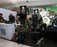 Stands das secretarias nesta quinta-feira (31),  no encontro de capacitação Governo 5.0 no Hotel Rafain Palace & Convention, em Foz do Iguaçu. Foz do Iguaçu, 31/10/2019 -  Foto: Geraldo Bubniak/AEN