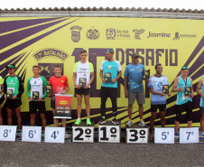 Dezenas de atletas participam do Desafio 10 Km do 17º Batalhão de Polícia Militar. Foto:Soldado Ismael Ponchio