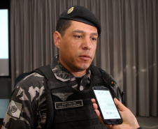 Curitiba, 05 de novembro de 2019. Aula Inaugural do Curso de Rondas Ostencivas de Natureza Especial. Foto: Cap QOPM Paulo Alexandre Rodrigues do BOPE. 