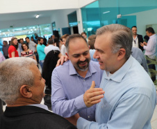Inauguração do Centro da Juventude Nagib Harmuch, em Irati. Foto:Divulgação/SEJUF
