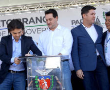 O governador Carlos Massa Ratinho Junior assinou na manhã desta terça-feira (12) a transferência da sede do Governo do Paraná para Pato Branco, polo do Sudoeste do Paraná
