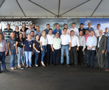 O Governo do Estado entregou nesta terça-feira (12) as obras de melhoria do sistema de abastecimento de água de Pato Branco, na região Sudoeste. O investimento foi de R$ 21 milhões. As obras foram entregues pelo governador Carlos Massa Ratinho Júnior e pelo diretor-presidente da Sanepar, Claudio Stabile.Foto: José Fernando Ogura/AEN