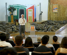 Governador em exercício Darci Piana recepcionou, em Faxinal do Céu, os novos residentes técnicos ambientais do futuro Instituto Água e Terra. Faxinal do Céu,18/11/2019 Foto:Jaelson Lucas / AEN