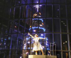Festas de Natal já iluminam muitas cidades do Paraná. Curitiba. Foto: José Fernando Ogura/AEN