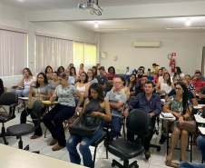 A Força-Tarefa Infância Segura, criada pela Secretaria da Justiça, Família e Trabalho, reuniu nesta terça-feira (19) cerca de 600 pessoas de 205 municípios em um curso, transmitido via webconferência, para a formação interdisciplinar de profissionais do Sistema de Garantia dos Direitos da Criança e do Adolescente do Paraná. Foto: Divulgação/SEJUF