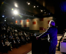 Governador em exercício Darci Piana participa da abertura do Smart City Bussines Fórum. Curitiba,20/11/2019 Foto:Jaelson Lucas / AEN