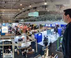 O governador Carlos Massa Ratinho Junior participou nesta quinta-feira (21) da Smart City Expo Barcelona, maior exposição global sobre mobilidade, inovação, desenvolvimento urbano, transformação digital, inclusão e cidades compartilhadas. Em março do ano que vem, a edição brasileira da feira acontecerá em Curitiba.Foto: Divulgação/AEN