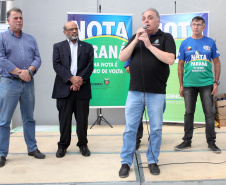 Duas contribuintes e uma entidade assistencial são as ganhadoras do sorteio deste mês do programa Nota Paraná, criado pelo Governo do Estado para atuar na educação fiscal da população paranaense e aumentar a arrecadação da Receita Estadual
