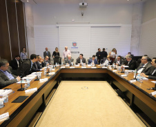 Reunião do secretariado de Governo - Curitiba, 26-11-19.Foto: Arnaldo Alves / AEN.
