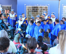 O secretário estadual do Desenvolvimento Urbano e de Obras Públicas, João Carlos Ortega, participou neste fim de semana da inauguração de ampliação de mais de 500 m2 de obras do antigo Centro de Convivência de Idosos. Foto: Gustavo Pontes/SEDU