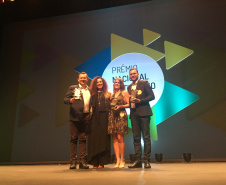Na Semana Nacional do Turismo, o Paraná concorreu com projetos selecionados entre as Iniciativas de Destaque do Prêmio Nacional de Turismo. Ações de Foz do Iguaçu e de Guarapuava foram selecionadas entre mais de trezentos inscritos. A cerimônia de premiação aconteceui nesta quarta feira (04) em Belo Horizonte (MG).Foto: Edson Thomaz