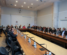 Entrega do 32º Prêmio Paranaense de Ciência e Tecnologia  no Palácio Iguaçu.   Curitiba, 04/12/2019 -  Foto: Geraldo Bubniak/AEN