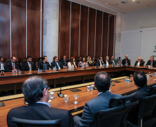 Entrega do 32º Prêmio Paranaense de Ciência e Tecnologia  no Palácio Iguaçu.   Curitiba, 04/12/2019 -  Foto: Geraldo Bubniak/AEN