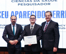 Entrega do 32º Prêmio Paranaense de Ciência e Tecnologia  no Palácio Iguaçu.   Curitiba, 04/12/2019 -  Foto: Geraldo Bubniak/AEN